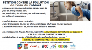 Capture EAU pollution LANDES