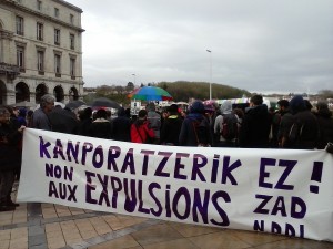 NDDL rassemblement bayonne