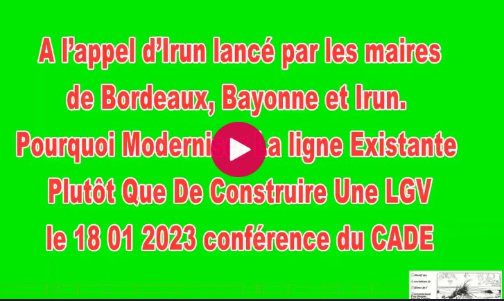 LGV – « Vingt fois sur le métier remettez votre ouvrage… »conférence